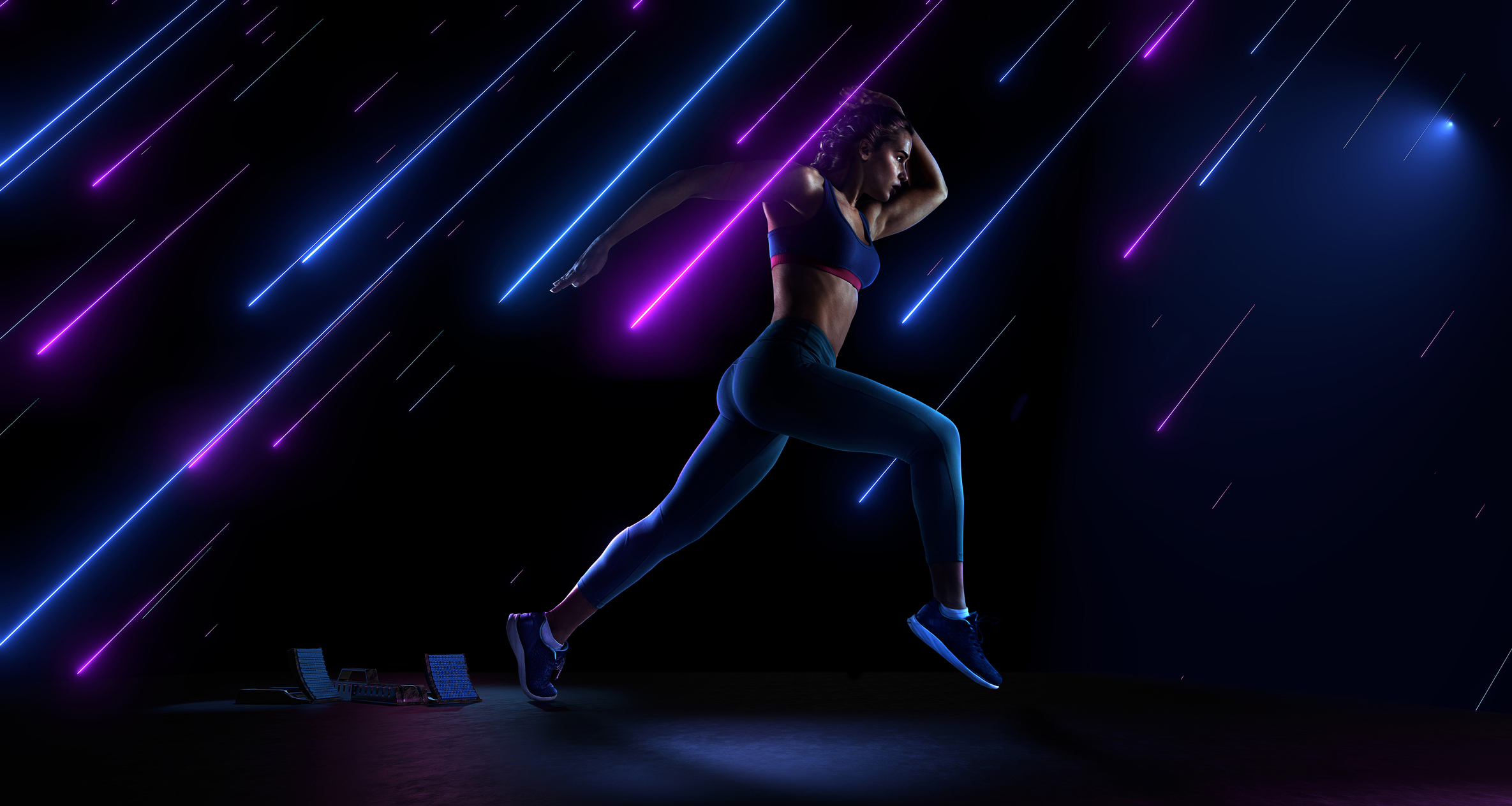 Infographie pour une marque de fitness