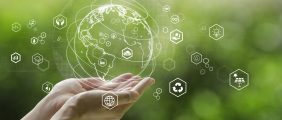 Illustration des tendances de la communication RSE avec données et engagement durable